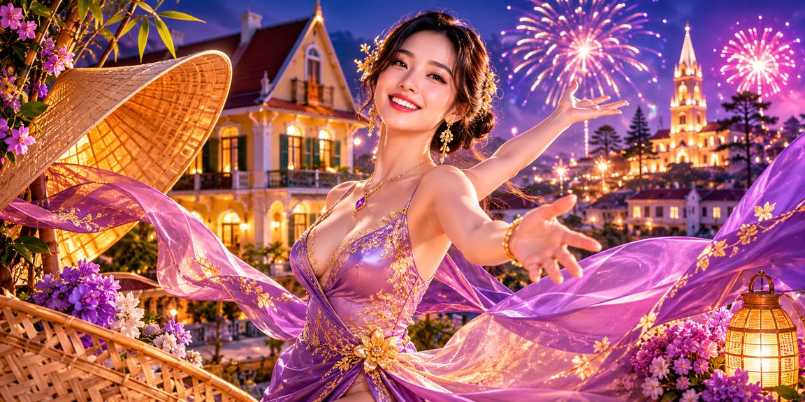 Người dùng kiểm tra thông tin nạp tiền casino online tại Đà Lạt với không khí sương mù lãng mạn