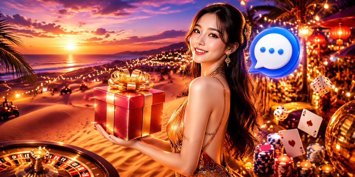 Bàn casino trực tuyến với chip và bài tại Việt Nam trong không gian ánh đèn neon