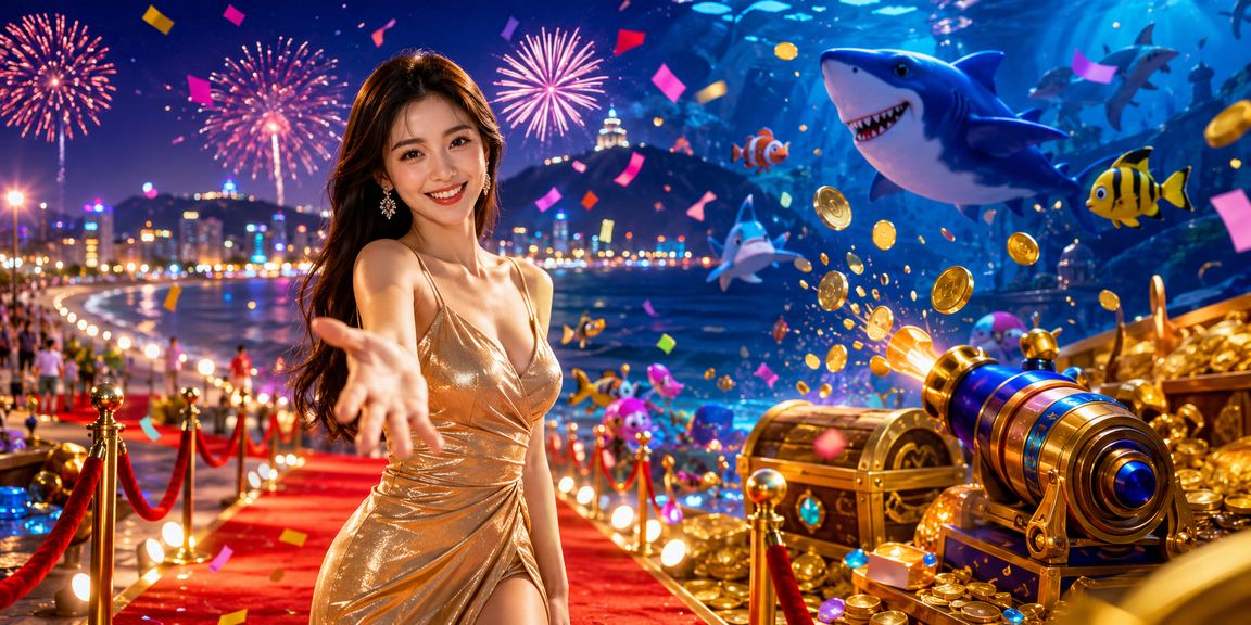 Người chơi sử dụng ứng dụng casino xosomb tại bãi biển Vũng Tàu buổi tối